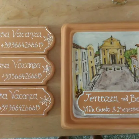 Gusto E Benessere Terrazza Nel Borgo * Sacrofano
